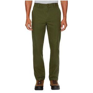 NEW Legendary Outfitters Men's 36x30 Stretch Canvas Pants Green Relaxed Fit